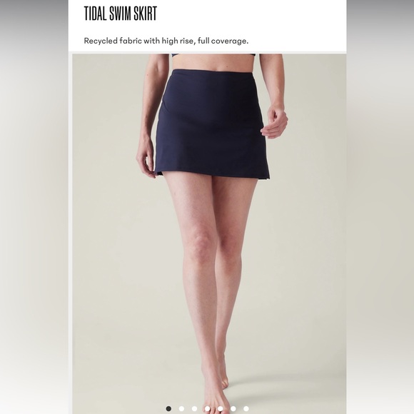 SALE✨ Athleta pink bikini skirt triangle top set XS NWT - Picture 13 of 16